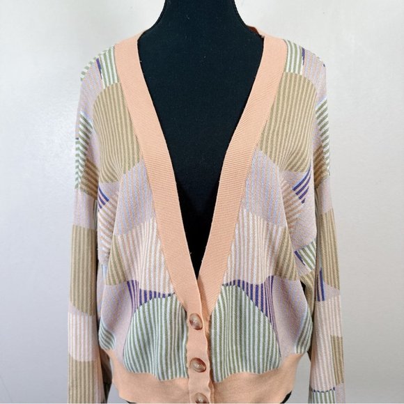 Fabletics Multicolor Geometric Cardigan - Picture 2 of 16
